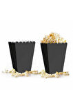 POPCORN KUTUSU SİYAH 8 li