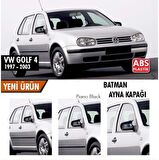 Vw Golf 4 1997-2003 Batman Yarasa Ayna Kapağı Piano Black ABS Plastik