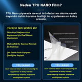Oppo A73 Uyumlu Nano FULL Arka Kaplama Ultra İnce AF EPU MAT - STAREX