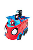 Spidey Delüks Dönüşen Tanker 3in1 Spidey Delüks Dönüşen Tanker İçinden Spidey Figürler ÇIKAR
