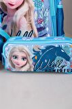 COOL GIRL ÖZEL KOLEKSİYON LİSANSLI FROZEN ELSA OKUL ÇANTASI,BESLENME ÇANTASI VE KALEM ÇANTASI 3'LÜSÜ 