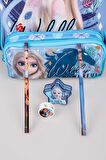 COOL GIRL LİSANSLI FROZEN ELSA OKUL ÇANTASI,KALEM ÇANTASI VE KIRTASİYE SETİ 