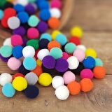 Gen-Of Karışık Pon Pon Seti(10mm+20mm+30mm)