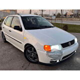 Vw Polo Mk3 1994-2003 6N Uyumlu Üniversal V2 Laguna Lip Esnek Ön Lip 2 Parça Tampon Altı Dil Karlık Ön Ek