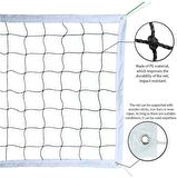 4 Tarafı Çevrili 9.5 Metre Voleybol Filesi - 1 Metre Voleybol Filesi Ağı