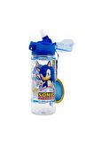 Sonic Şeffaf Matara 500ml - Sonic Suluk - Lisanslı Sonic Matara - Pipetli Suluk