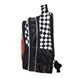Race Car Sırt Çantası + Beslenme - Cars İlkokul Çantası - Erkek Çanta Çocuk Çantası Okul Çantası