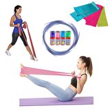 150 Cm  Kutulu Plates Bandı - Pilates Bandı - Direnç Lastiği