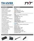 Tyt TH-UV88 Dual Band El Telsizi