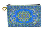 Kilim Desenli Fermuarlı Cüzdan El Çantası M8 (11cmx16cm)