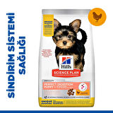 Hill's Mükemmel Sindirim Tavuklu ve Kahverengi Pirinçli Küçük ve Mini Irk Yavru Köpek Maması 1.5KG