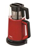 Fakir Tea N More 1800 W 1.1 lt Demleme 1.7 lt Su Isıtma Kapasiteli Çay Makinesi Kırmızı