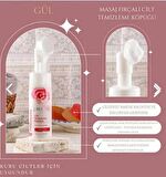 LAROSSA Masaj Fırçalı Cilt Temizleme Köpüğü (Gül)