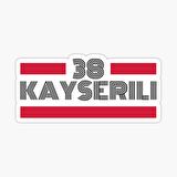 38 Kayseri Plaka Araba Sticker Yapıştırması