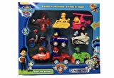 Çek-Bırak Paw Patrol Figür Seti - 9 Figürlü Paw Petrol Seti - Pençe Devriyesi Figür