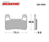SİNTERLİ ÖN FREN BALATASI / SUZUKI / VZR INTRUDER M / 1800cc / ÖN İKİ TAKIM KULLANIR / 2006-2007-2008-2009-2010-2011-2012
