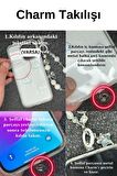 Sedef Boncuklu Telefon Bilek Askısı