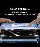 iPhone 16 Pro Max Uyumlu Hayalet Ekran Koruyucu Anti Statik Kolay Uygulama Aparatlı