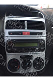 Fiat Linea Full Set Gümüş Gri Maun Kaplama Torpido Konsol Trim Göğüs Decor Kaplama