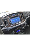 Hyundai Accent Era Koyu Meşe Full Set Maun Ön Göğüs Torpido Trim Konsol Kaplama