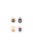 Damla Etiket Pulu Sticker Damla 4 Adet Damla Set  3 X 3 CM Özel Dizayn