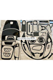 Ford Courier Maun Kaplama  Set Piano Black Renk Özel Dizayn