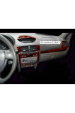 Renault Symbol 2009 - 2013 Torpido, Konsol, Trim, Göğüs Maun Kaplama  Maun Renk Özel Dizayn