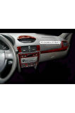 Renault Symbol 2009 - 2013 Torpido, Konsol, Trim, Göğüs Maun Kaplama Maun Renk