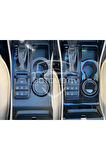Hyundai Tucson 2015-2020 Torpido, Konsol, Trim, Göğüs Kaplama Seti Piano Black Renk
