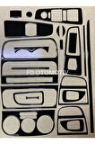 Fiat Linea Full Set Torpido, Konsol, Trim, Göğüs Kaplama Seti Piano Black Renk