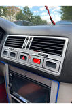 Volkswagen Bora Full Set Torpido, Konsol, Trim, Göğüs Kaplama Seti Gümüş Gri Renk