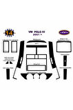 Volkswagen Polo Trim Kaplama Manuel Klima 2001+ 14.prç Pianoblack Parlak Siyah