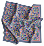 90 X 90 Dijital Bambu Kraş Eşarp -03568