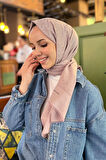 Monogram Şal - 1030300-991 - Gül Kurusu