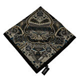 120x120 Etnik Desenli Soft Pamuk Eşarp - 04919