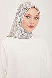 Sura İpek Eşarp 9142D-01 - Gri