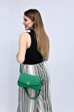 Kadın Çarpraz Askılı Çanta 67-7118 Yeşil