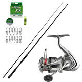 Daiwa Crossfire 4000 - Daiwa Rx 244cm 10-35gr Spin Olta Seti