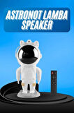 Gece Lambası Astronot Bluetooth Hoparlörlü Galaksi Işık Projektörü