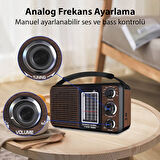 E USR11 PORTATİF RADYO FM-USB-SD/MMC-AUX (88-108 FM FREKANS ARALIĞI)