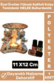 Premium Yüksek Kaliteli Dekoratif Şık Hediyelik Aromaterapi Kolay Temizlenir Polyester Buhurdanlık
