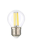G45 Şeffaf Cam E27 Mini Led Ampul - 6500 Kelvin Beyaz