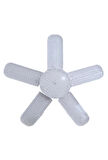 5 Kollu 5+1 Pervane Şeklinde Katlanabilir Açısı Ayarlanabilir 40 Wat Beyaz Led Ampul E-27 Duy