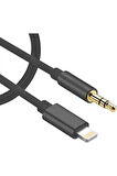 Lightning To 3.5mm Jack Aux Kablo Iphone 7 8 X 7 Plus 8 Plus 11 Uyumlu 