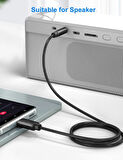 Type-c Aux Kablo 1 mt Araç Müzik Ses Dönüştürücü Type c