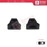 Mercedes CLA A C E Class W176 W177 W205 C207 C117 İçin 2 Adet Sunroof Kızak Tamir Braket Klipsi