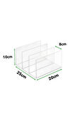 Clutch Çanta ve Cüzdan Organizer (3 Bölmeli 25cm x 20cm)