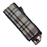 Snotline-April Mini Bayan Şemsiye Manuel Açılır-Kapanır 90 Cm Çap Kapalı 20 cm Cep Boy Vizon Ekose