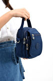 571 Collection Klinkır Kumaş Unisex Postacı Çanta Elde Tutma Çapraz Askılı Omuz Çantası 20*12 Cm