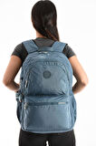 Unisex Kadın Sırt Çantası Gümlük Kullanıma Uygun Büyük Boy Seyahat Çantası 43*30 Cm Okul Çantası